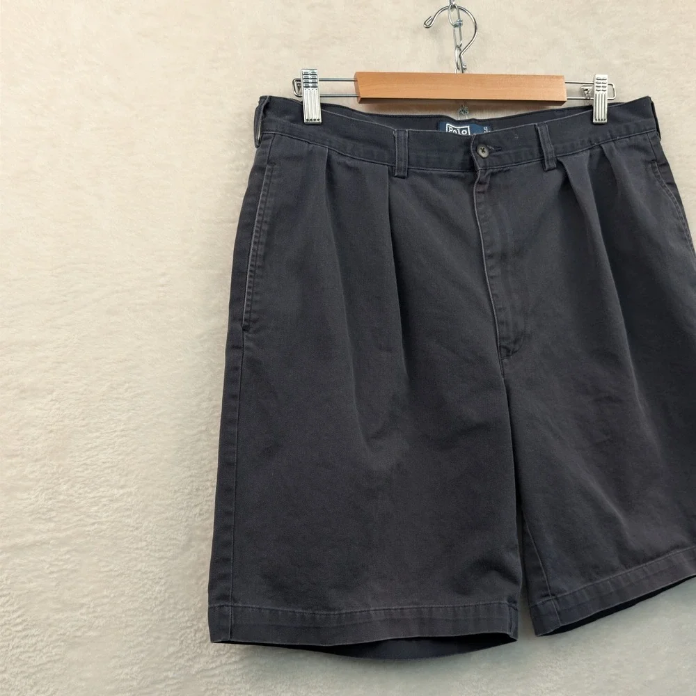 VTG Polo Ralph Lauren Shorts Men's 36 Gray 9